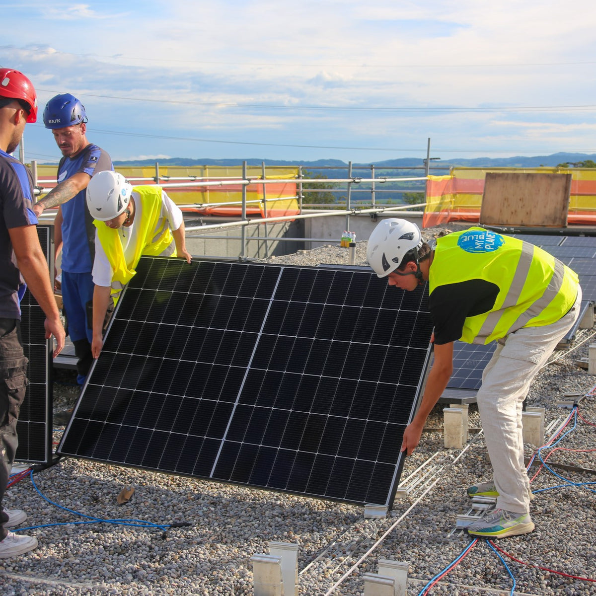 Beteiligung an der Solarstromproduktion der Sekundarschule Looren Maur